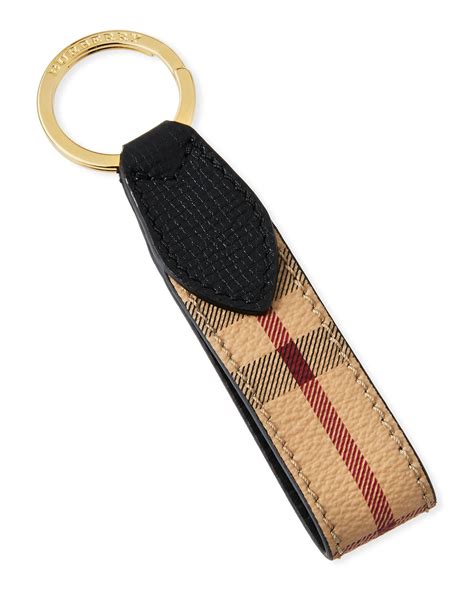 replica burberry keychain|burberry leather keychain.